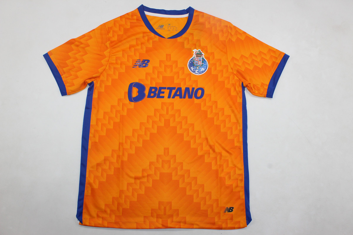 AAA Quality Porto 24/25 Away Orange Soccer Jersey